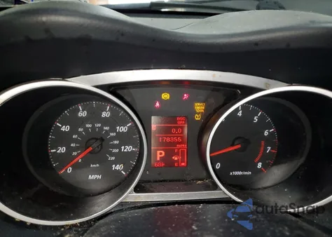 2010 Mitsubishi Outlander Es из США, поврежденный, VIN JA4AT2AW9AZ008597